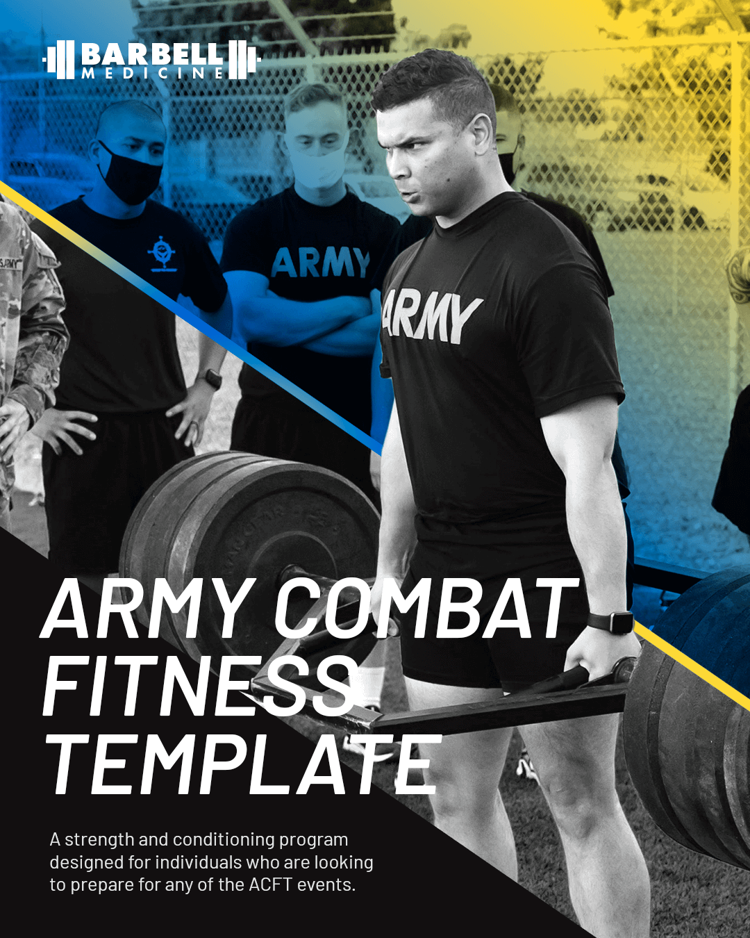 Army Combat Fitness Template Barbell